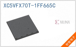 XC5VFX70T-1FF665C