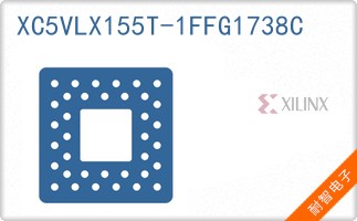 XC5VLX155T-1FFG1738C